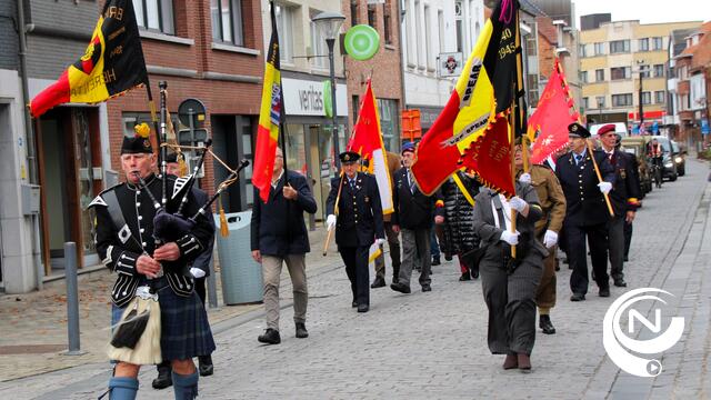 Indringende herdenking Wapenstilstand WOI : 'Remember Them'  - erediploma voor NSB-voorzitter Gustaaf Govaerts - extra foto's