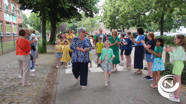 BS De Leertuin met emotioneel afscheidsfeest voor directeur Rina Vets 