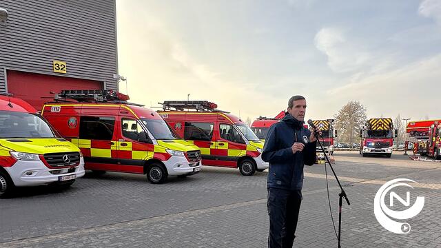 Brandweer Zone Kempen breidt wagenpark fors uit : "Brandweerposten krijgen identieke voertuigen met exact dezelfde bepakking - investering €5 miljoen"
