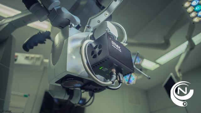 Imec-onderzoekers leggen basis voor in vivo detectie van traag groeiende hersentumoren, met dank aan hyperspectrale camera