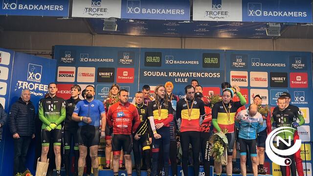BK G-veldrijden Krawatencross in Lille: titelverdedigers verlengen hun titel 