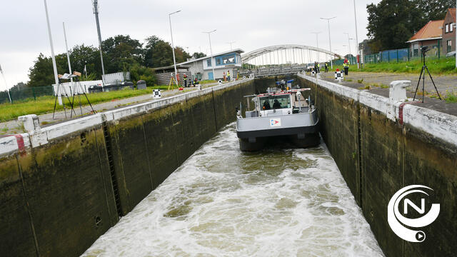 Experiment in sluis van Viersel levert zeer nauwkeurige metingen op
