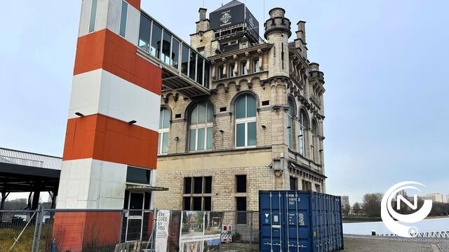 Noorderpaviljoen aan Scheldekaaien keert terug naar oorspronkelijke vorm
