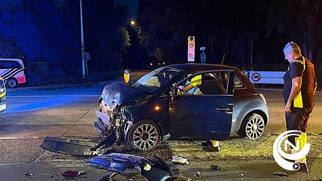 3 gewonden bij niet alledaags ongeval op Industrielaan Olen :  bestuurster onder invloed, 3 ambulances in actie - extra foto's