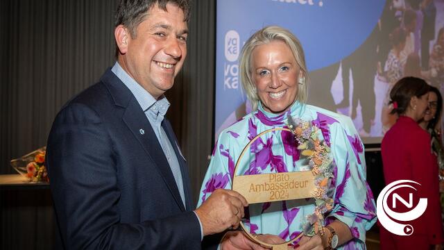 Veronique Van de Water uitgeroepen tot Plato Ambassadeur 2024 - Voka