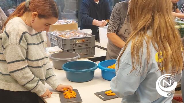 Verse soep voor alle leerlingen Buso Tongelsbos : dankzij samenwerking met vrijwilligers, Toevlucht Westerlo, OCMW en Foodsavers Kempen