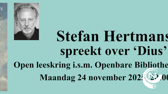 Stefan Hertmans @cc 't Schaliken : 'Een van Vlaanderens’ meest gevierde schrijvers' 