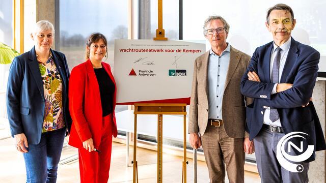 Kempense gemeenten zetten samen met IOK en provincie Antwerpen in op slimme en veilige vrachtroutes : 'Veel stress voor ongevallen'