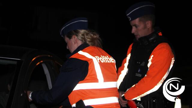 Politie Berlaar-Nijlen controleert 1.350 bestuurders : 2,22% positief (!)