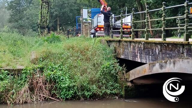  Stichting Kempens Landschap restaureert 200 jaar oud stuwmechanisme 'Trammeke'  tussen Westerlo en Herselt