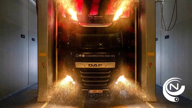 Wilms neemt ‘groene’ truckwash in gebruik : bedrijfsvoertuigen proper dankzij ecologische wash
