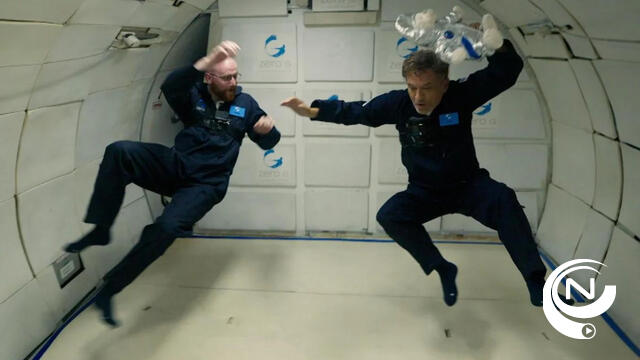 Herentalsenaar Yann (28) in Droomfabriek VRT : "Ad litteram zweven @NASA Houston :  wat een ervaring!"
