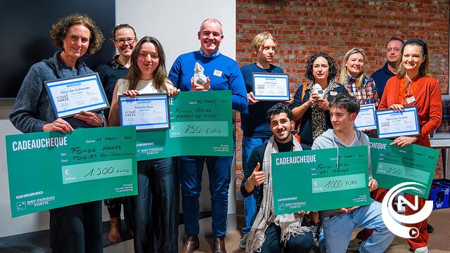 Prijs Fonds Harzé met talentvolle laureaten