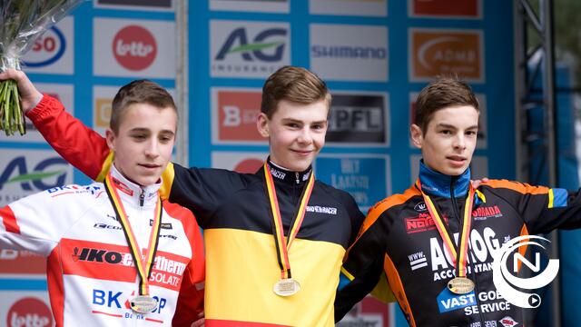 Lillenaar Arno Van den Broeck beste nieuweling BK Lille - extra foto's