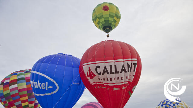 Luchtballonnen heersen over Grobbendonk 