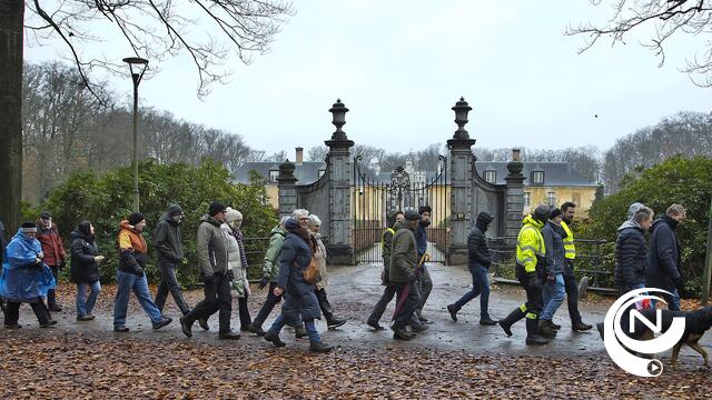 Molenbergpad schot in de wandelroos :  "Nieuwe trage weg  als unieke Sagen- & Legendenwandeling" - extra foto's