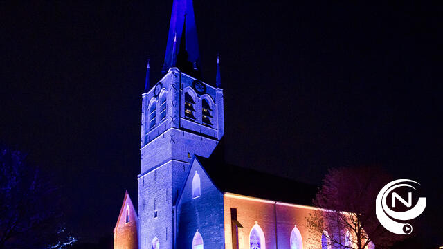 Sprankelend klank- en lichtspektakel 'Stille Zaterdag' Vorselaar: 'Feest voor finale restauratiewerken St.-Pieterskerk' - extra foto's vid