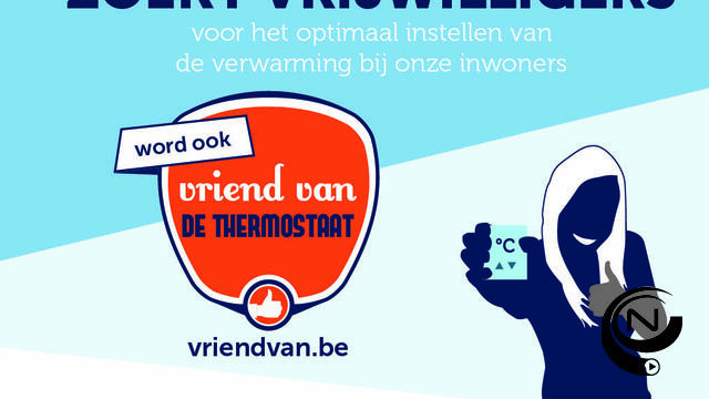 Nijlen zoekt vrienden van de thermostaat
