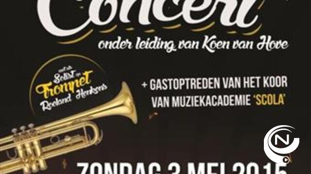 Concert Harmonieorkest SJC Herentals op 3 mei