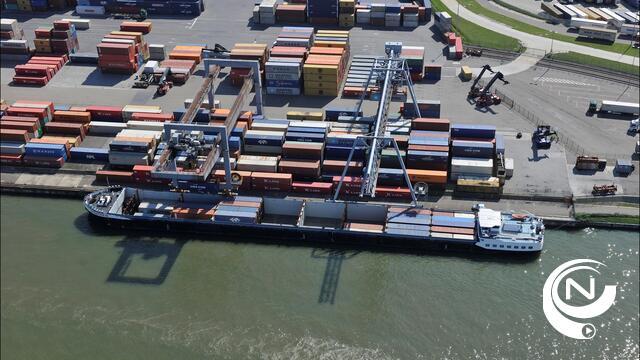 Nieuw record voor Vlaamse binnenvaart, maar daling op Kempense kanalen