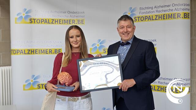 Laetitia Jonynas wint allereerste Brain Bee Belgium - Stopalzheimer