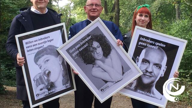 Politiezone lanceert campagne tegen inbraken met bekende Vlamingen