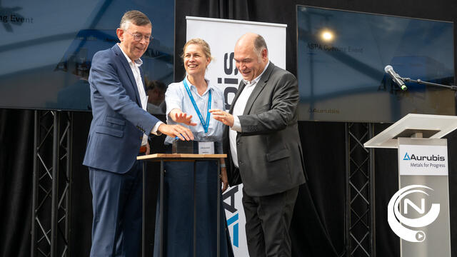 Aurubis opent innovatieve recyclagefaciliteit ASPA in Beerse : 20 extra jobs