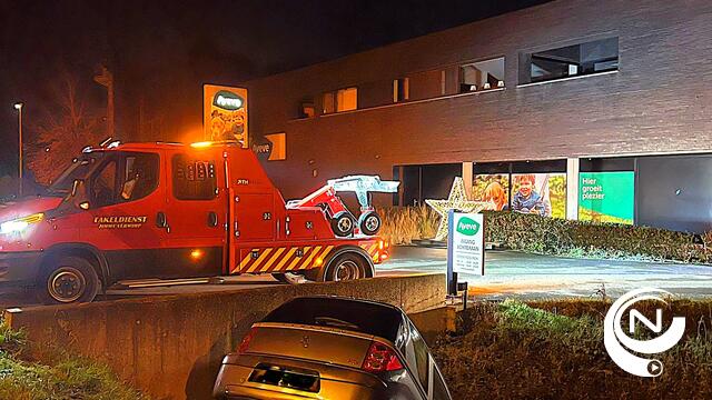 Auto rijdt in diepe gracht op Poederleeseweg aan Aveve : geen gewonden