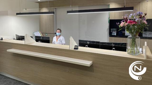 Nieuwe onthaalbalie AZ Herentals