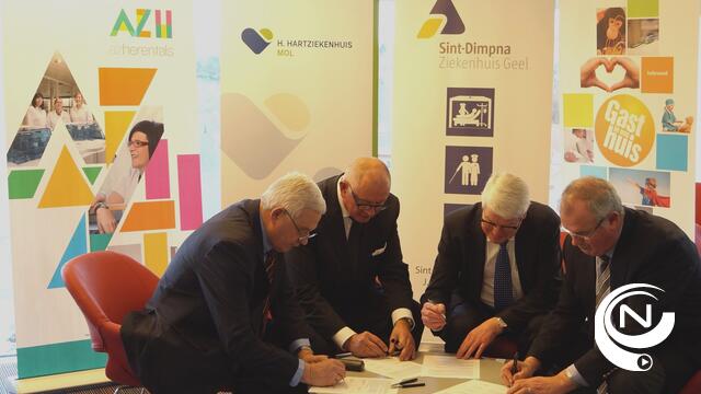 4 ziekenhuizen ondertekenen intentieverklaring Kempens Ziekenhuisnetwerk