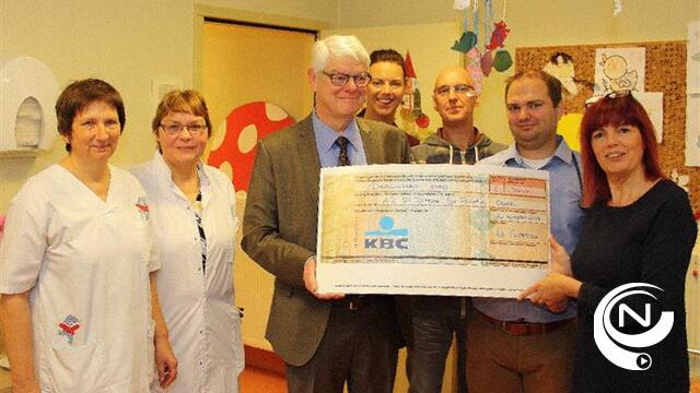 EL Generoso (Estée Lauder) schenkt €3.000 aan kinderafdeling A.Z. St.-Dimpna Geel 