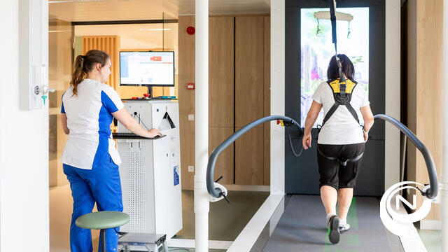 AZ Turnhout : 'Patiënten met neurologische aandoening revalideren met behulp van hoogtechnologische toestellen'