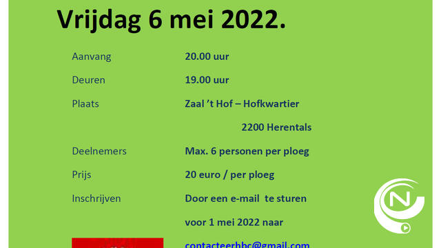 Herentalse Badmintonclub met denderende 13e HBC-familiequiz