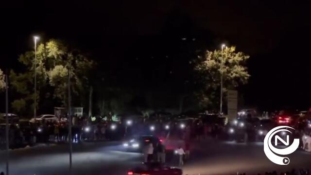 Illegale 'Balkan Krew' driftmeeting met 500 voertuigen vermeden dankzij kordate politieactie in Geel 