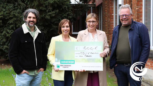 vzw Opweg cheque CD&V Herentals