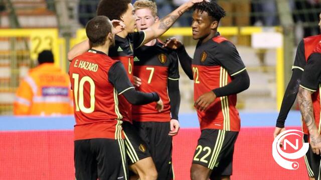 Rode Duivels winnen vlot oefenduel tegen Italië : 3-1