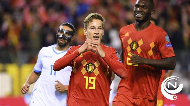 Rode Duivels vieren EK-ticket net niet met recordzege tegen San Marino : 9-0