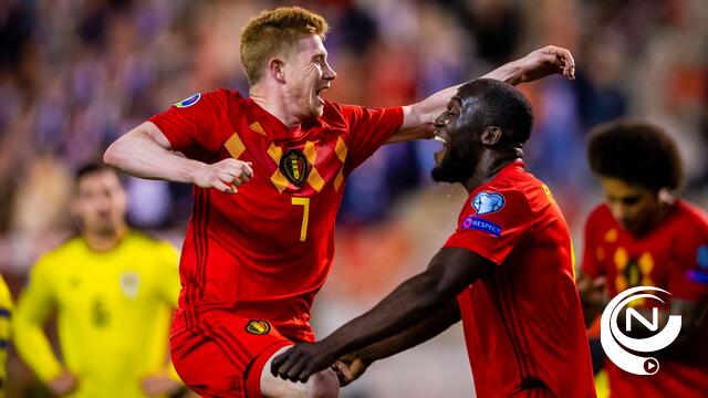 Rode Duivels vlot over Schotland : 3-0