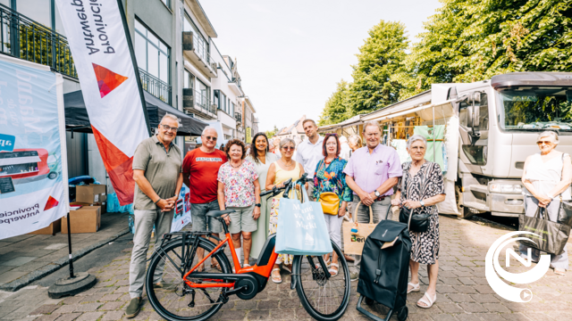 Francine uit Berlaar wint e-bike dankzij Maand van de Markt