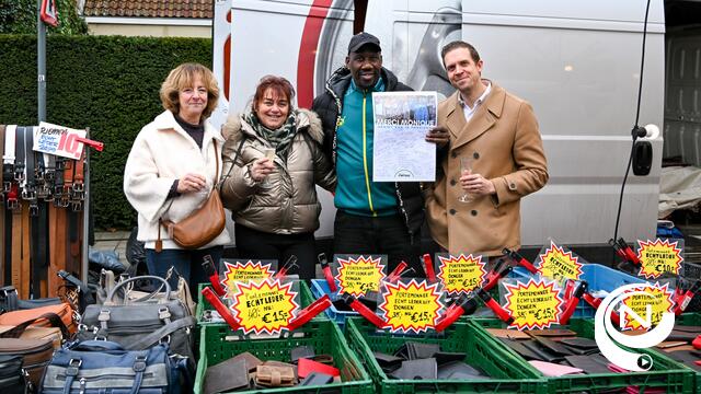 Marktkramer Monique Luytens neemt afscheid van de Berlaarse woensdagmarkt