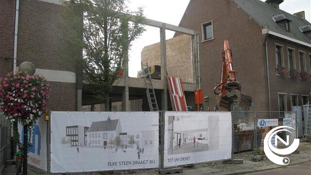 Afbraak bib Nijlen bijna voltooid