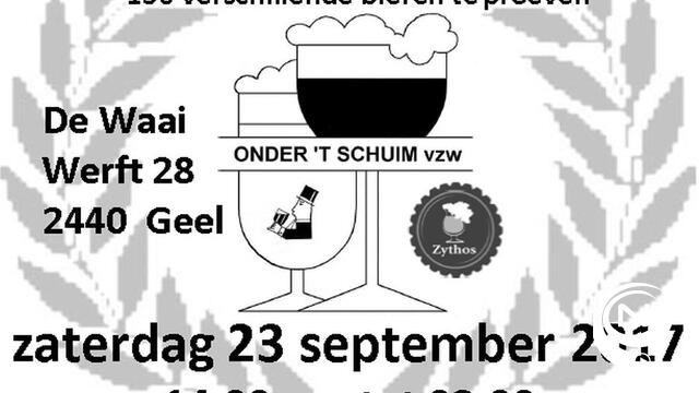 Jubileum editie  jaarlijks bierfestival Geel