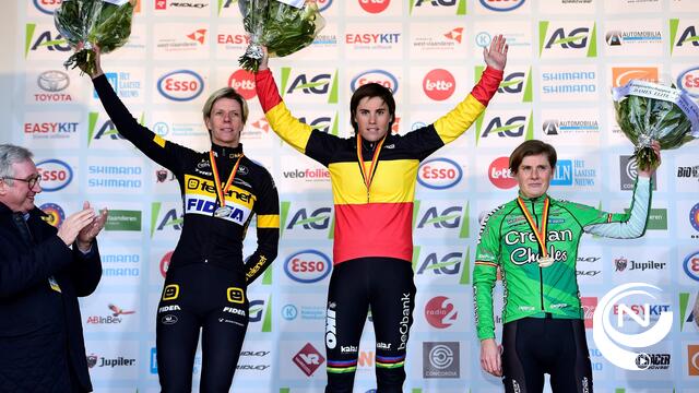 Sanne Cant met overmacht naar 9e Belgische titel op een rij