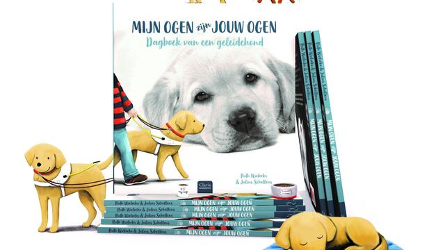 Kruip in de vacht van een geleidehond