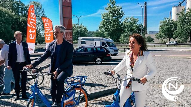 Blue-bike laat pendelaar proeven van deelfietsen