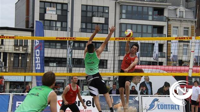 Douwen - Adriaensen halen finale in 6de BK manche van het Belgian Beachcircuit in Hannuit
