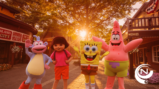Nickelodeon is onderweg naar Bobbejaanland