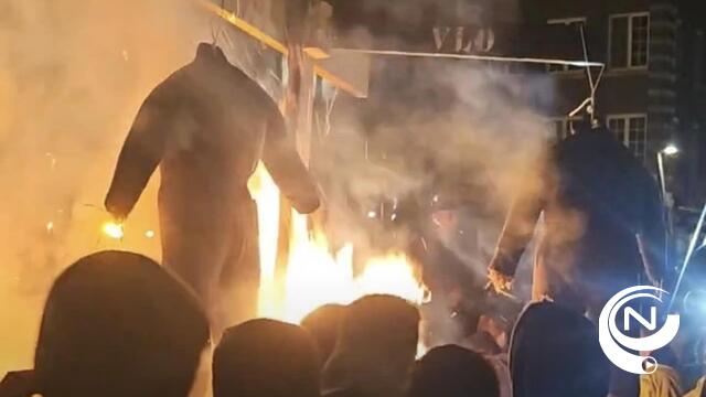Toch al boerenprotest in Turnhout : 725 (!) boeren blokkeren woedend Grote Markt, hangen brandende strop voor N-VA en CD&V
