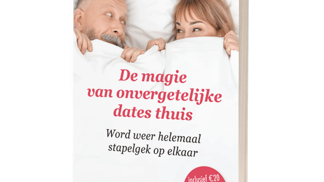 'Word nog stapelgekker op elkaar' : boeiend boek, leuke inspiratiebron voor onvergetelijke romantische dates in je eigen huis
