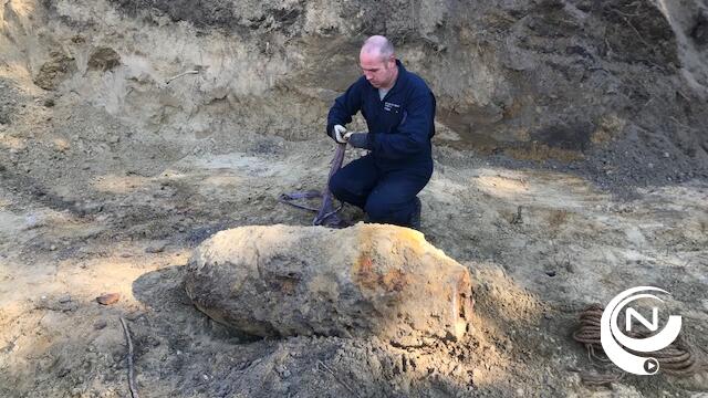 Zware vliegtuigbom uit Tweede Wereldoorlog gevonden aan St.-Jobsstraat Herentals (3)